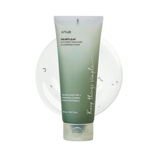 Anua - Espuma Limpiadora Heartleaf Quercetinol Pore Deep Cleansing Foam