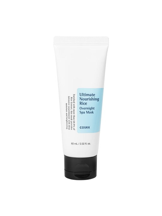 COSRX - Mascarilla nocturna con arroz Ultimate Nourishing Rice Overnight Spa Mask